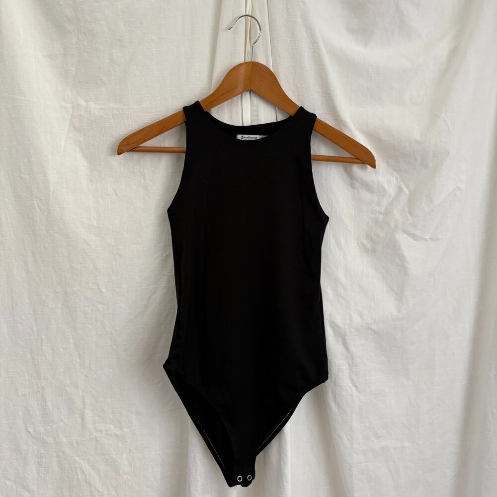 Stradivarius Black Bodysuit